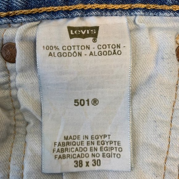 Vintage 501 Men's Levi's High Waisted Mom Jeans - Picture 7 of 8